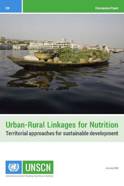 Cover UNSCN Urban-Rural Linkages for Nutrition
